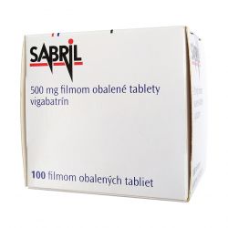 Сабрил (Вигабатрин) таблетки 500мг №100 (100 таблеток) в Челябинске и области фото